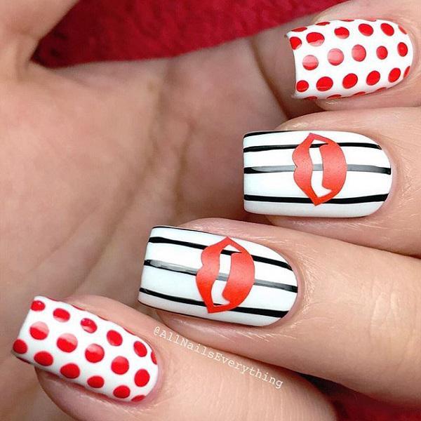 50 Valentine's Day Nail Art Ideas