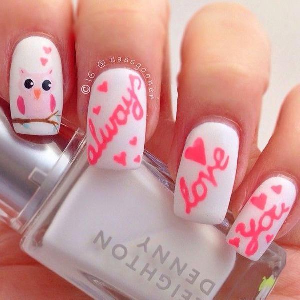 50 Valentine's Day Nail Art Ideas