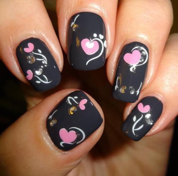 50 Valentine's Day Nail Art Ideas
