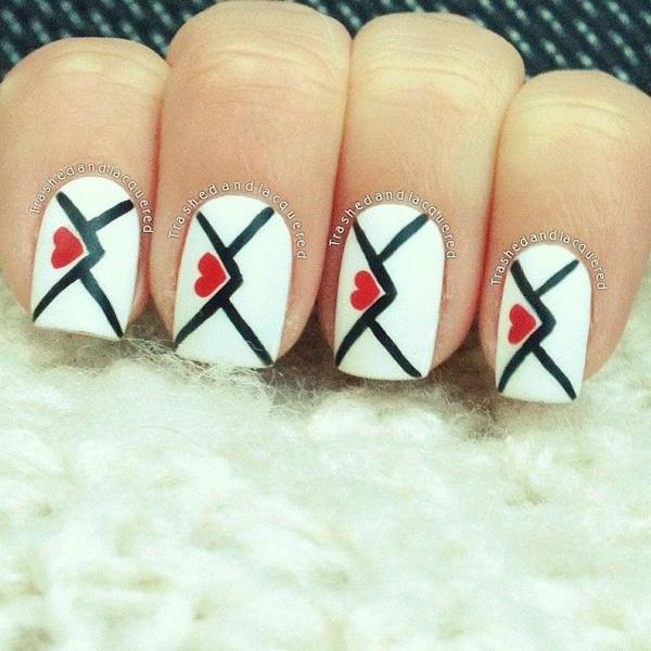 50 Valentine's Day Nail Art Ideas