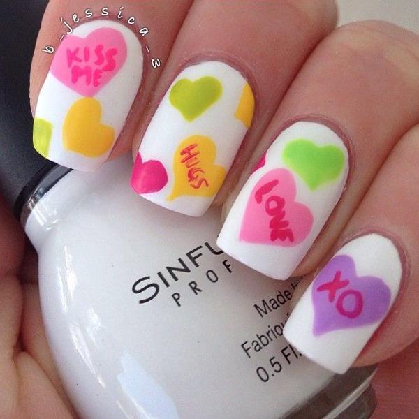 50 Valentine's Day Nail Art Ideas