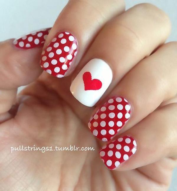 50 Valentine's Day Nail Art Ideas