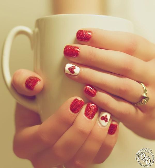 50 Valentine's Day Nail Art Ideas