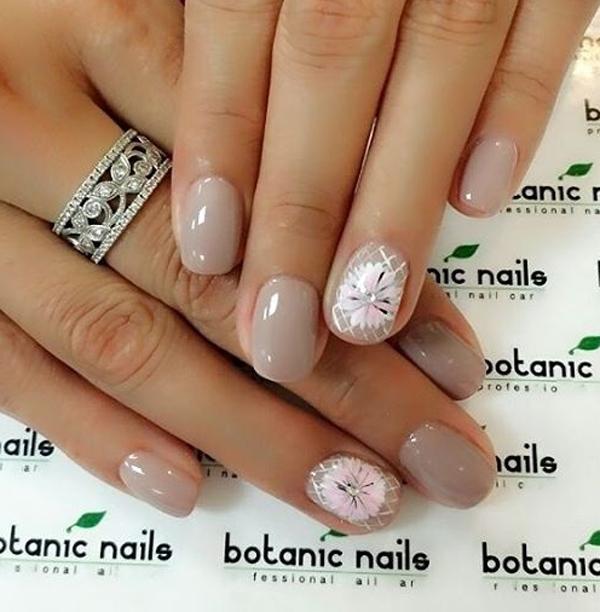 40 Nude Color Nail Art Ideas