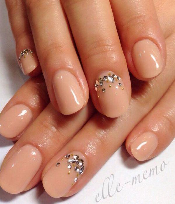 40 Nude Color Nail Art Ideas