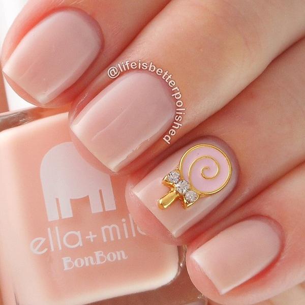 40 Nude Color Nail Art Ideas