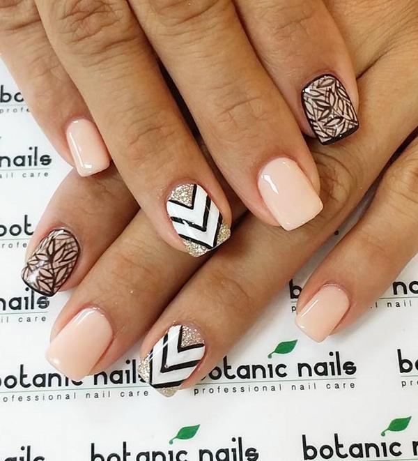 40 Nude Color Nail Art Ideas