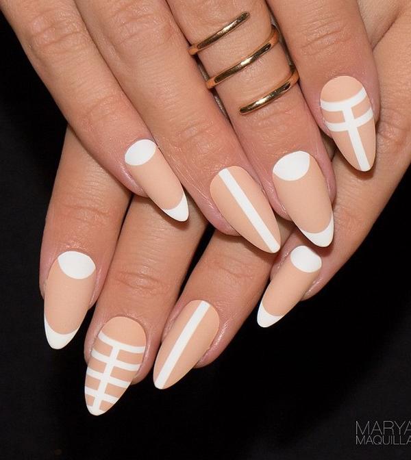40 Nude Color Nail Art Ideas
