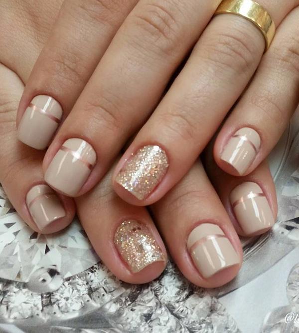 40 Nude Color Nail Art Ideas