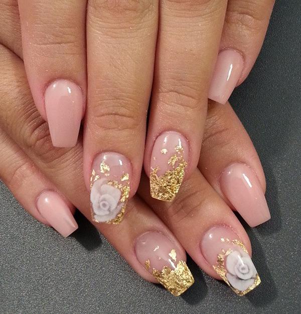 40 Nude Color Nail Art Ideas