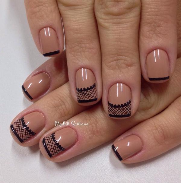 40 Nude Color Nail Art Ideas