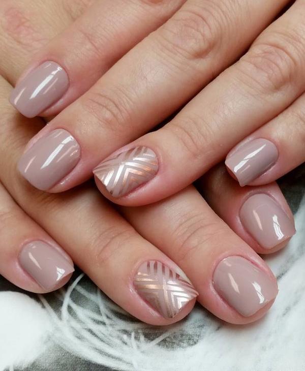 40 Nude Color Nail Art Ideas