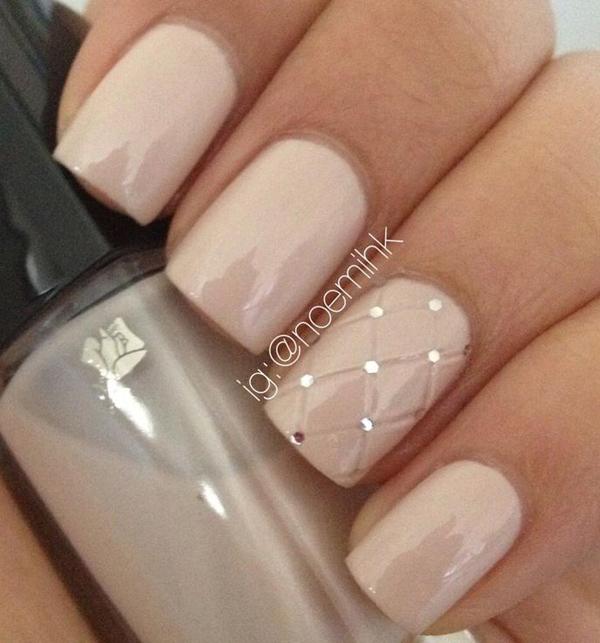 40 Nude Color Nail Art Ideas
