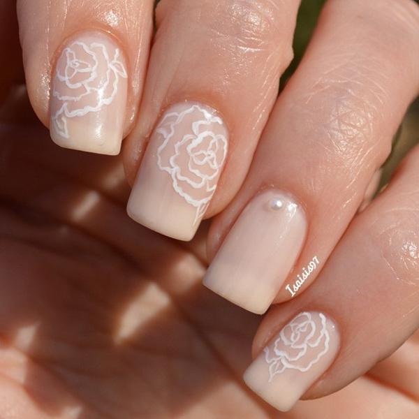 40 Nude Color Nail Art Ideas