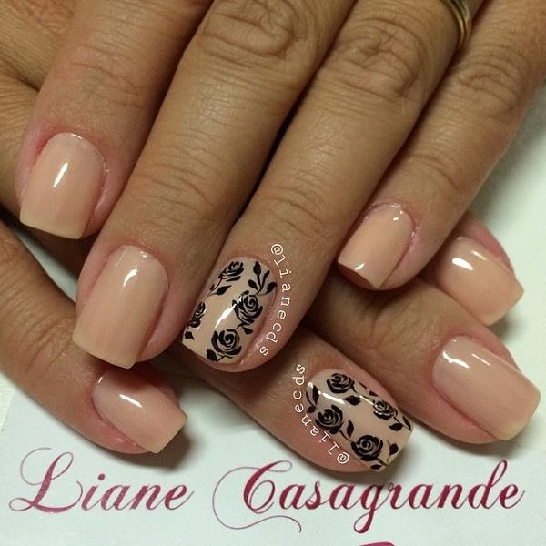 40 Nude Color Nail Art Ideas