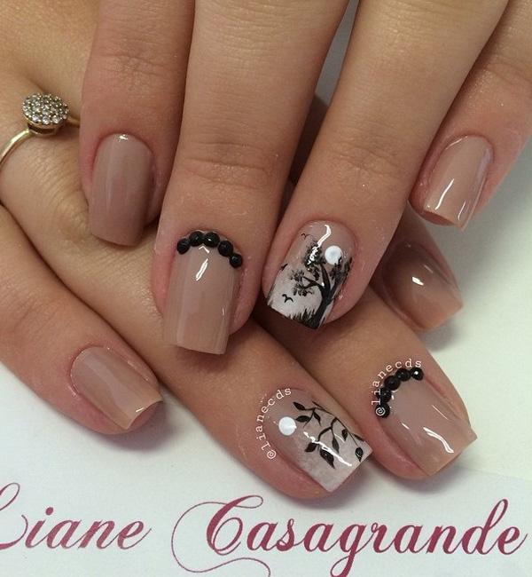 40 Nude Color Nail Art Ideas
