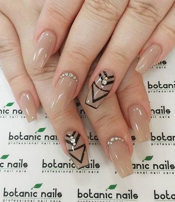 40 Nude Color Nail Art Ideas