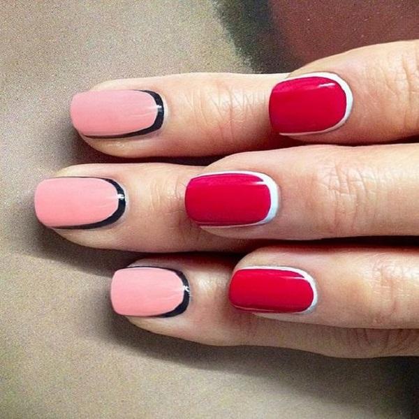 40 Gorgeous Crescent Moon Nails