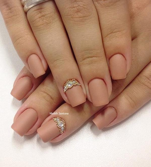 40 Gorgeous Crescent Moon Nails
