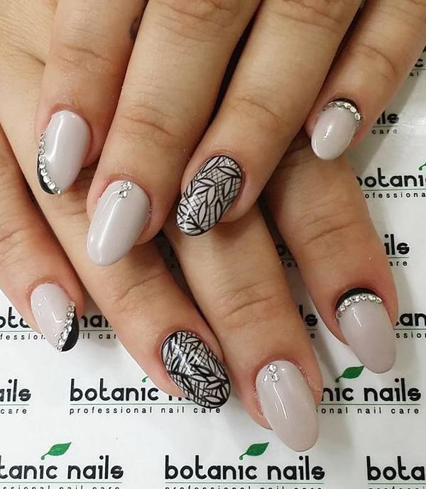 40 Gorgeous Crescent Moon Nails