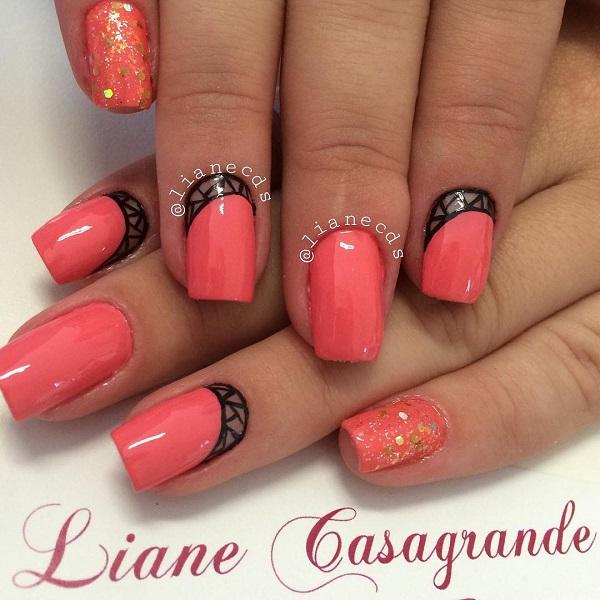 40 Gorgeous Crescent Moon Nails