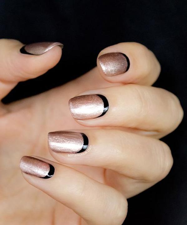 40 Gorgeous Crescent Moon Nails