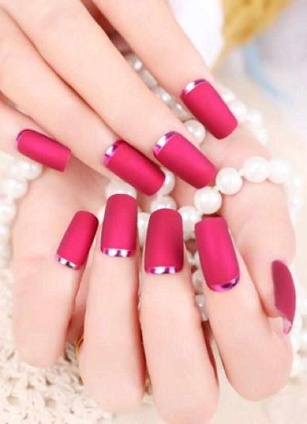 40 Gorgeous Crescent Moon Nails