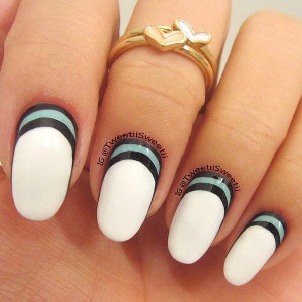 40 Gorgeous Crescent Moon Nails