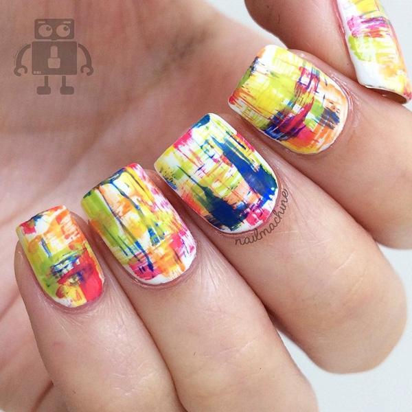 55 Abstract Nail Art Ideas