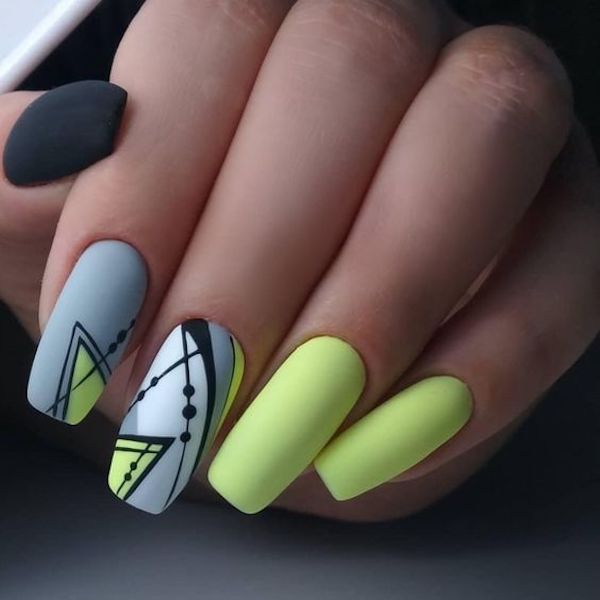 55 Abstract Nail Art Ideas