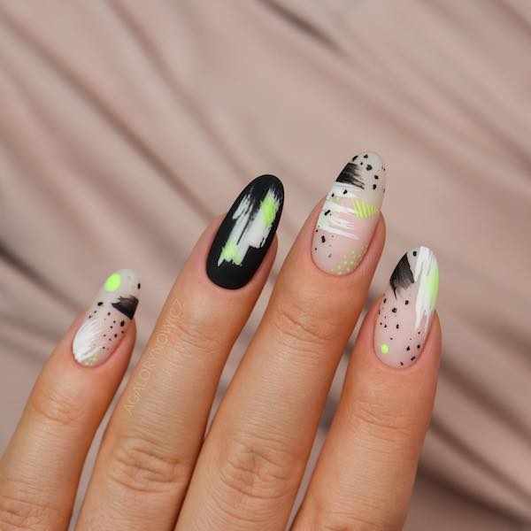 55 Abstract Nail Art Ideas