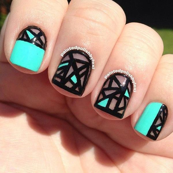55 Abstract Nail Art Ideas