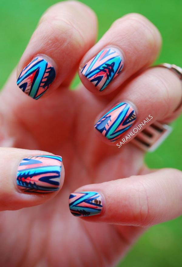 55 Abstract Nail Art Ideas