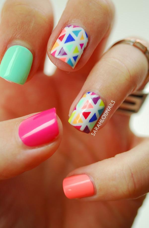 55 Abstract Nail Art Ideas