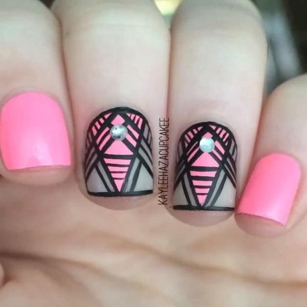 55 Abstract Nail Art Ideas