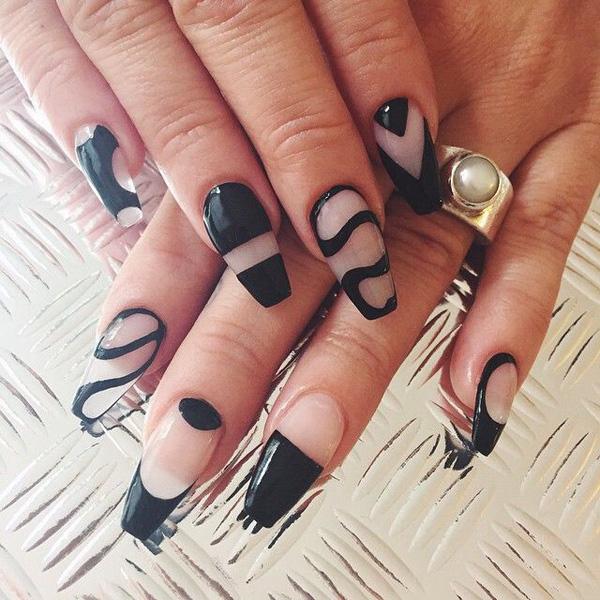 55 Abstract Nail Art Ideas