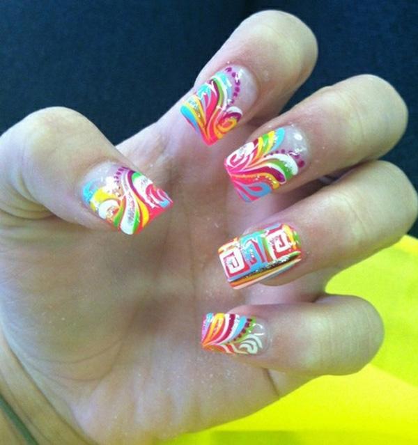 55 Abstract Nail Art Ideas