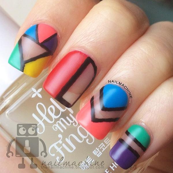 55 Abstract Nail Art Ideas