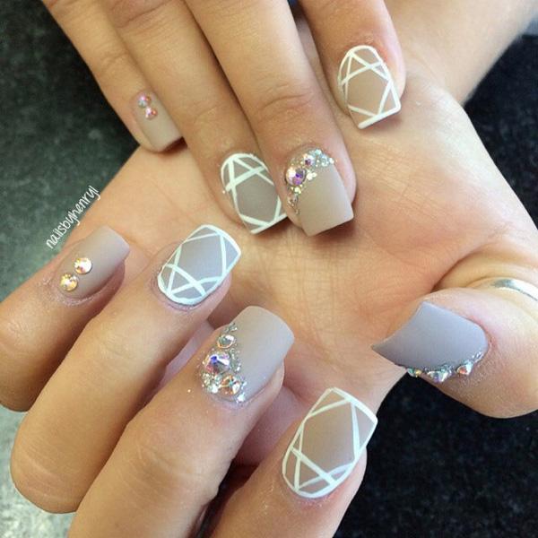 55 Abstract Nail Art Ideas