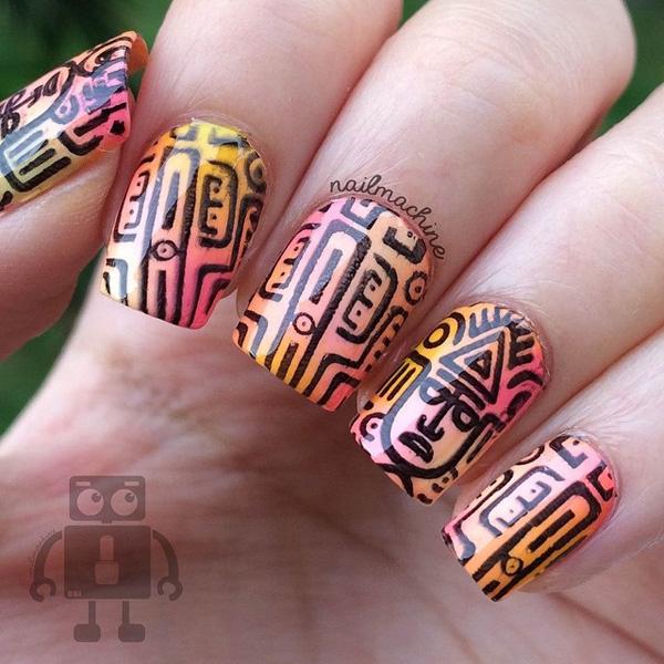 55 Abstract Nail Art Ideas
