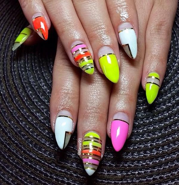 55 Abstract Nail Art Ideas