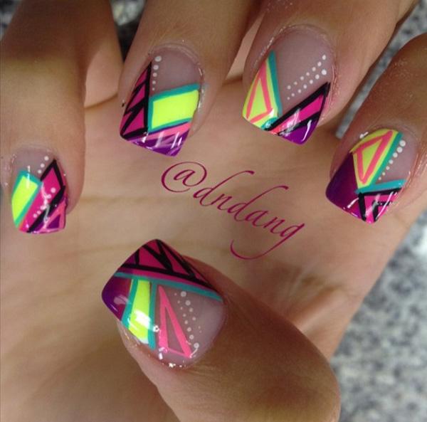55 Abstract Nail Art Ideas