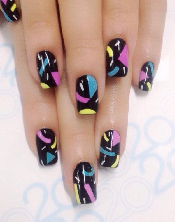 55 Abstract Nail Art Ideas