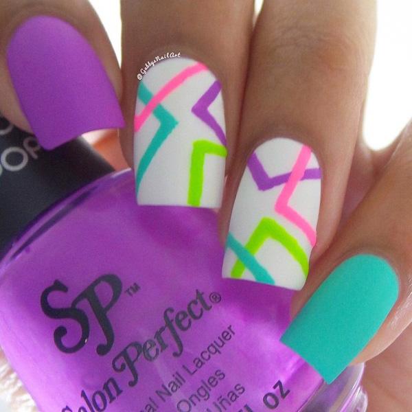 55 Abstract Nail Art Ideas