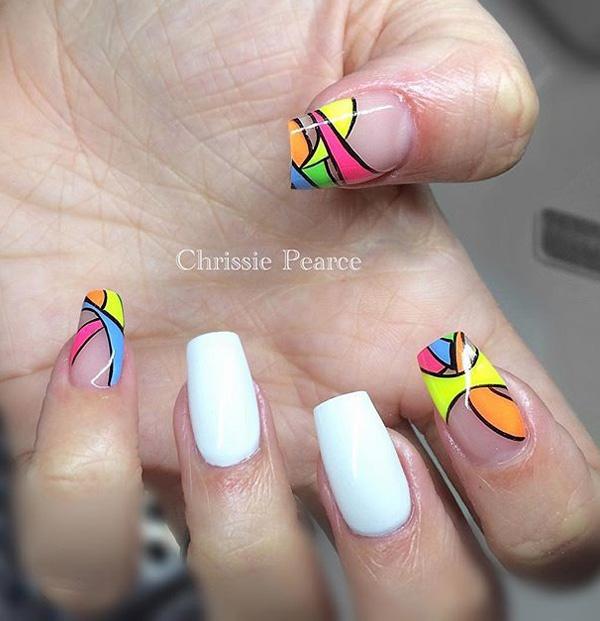 55 Abstract Nail Art Ideas
