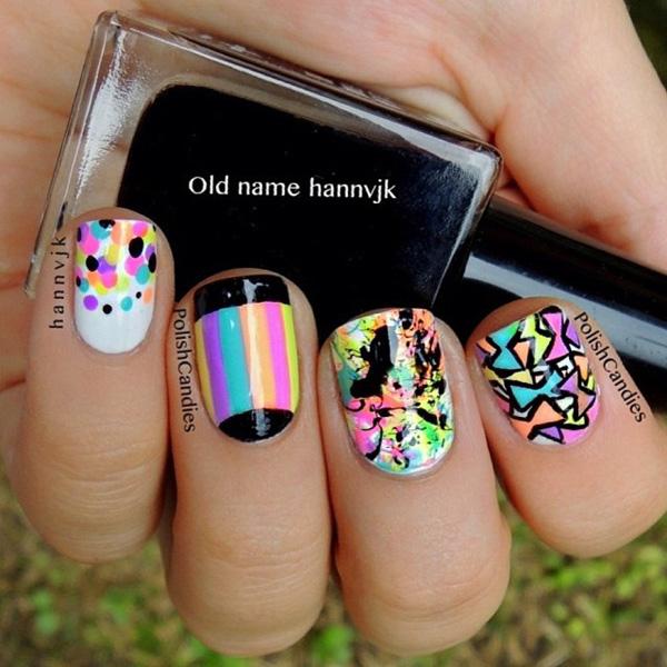 55 Abstract Nail Art Ideas