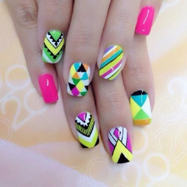 55 Abstract Nail Art Ideas
