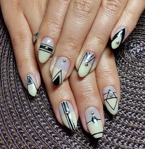 55 Abstract Nail Art Ideas