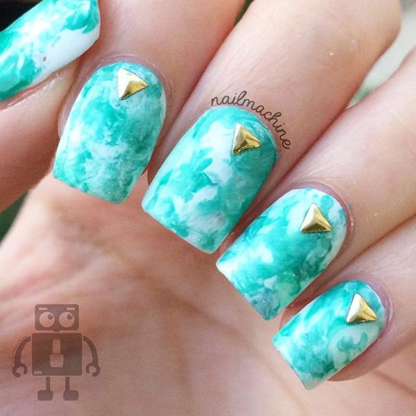 45 Refreshing Green Nail Art Ideas