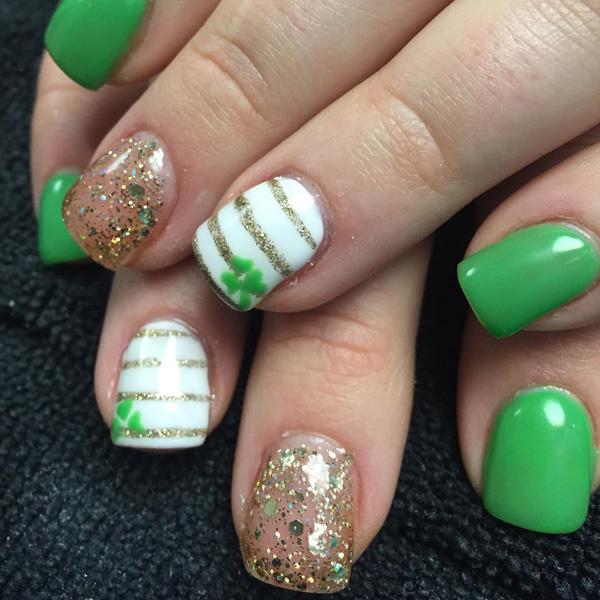 45 Refreshing Green Nail Art Ideas